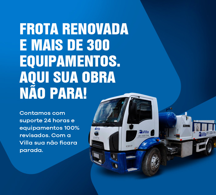 Villa Empreendimentos - Frota Renovada